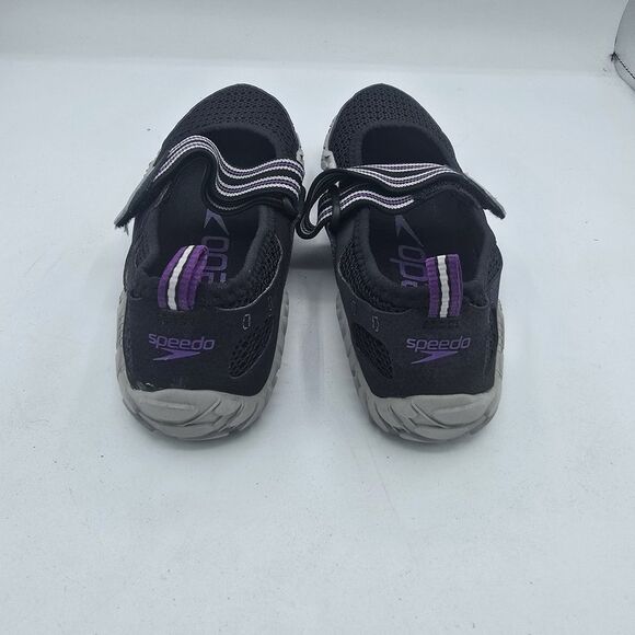 Speedo Running Womens Hydro Comfort 10745 Sz 6 Black Purple Running Shoes - Picture 7 of 8